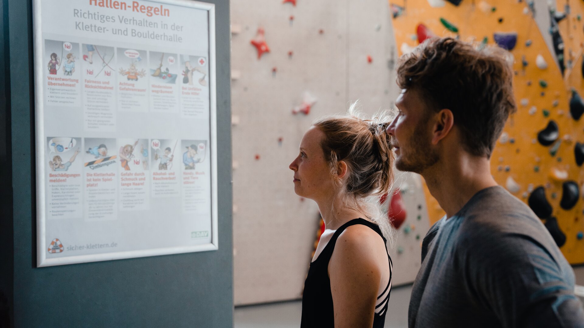 Boulder und Indoor-Klettern ist bei vielen DAV-Sektionen möglich | © DAV/Marisa Koch